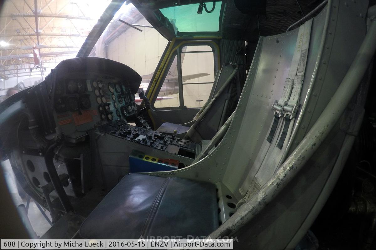 688, Bell UH-1B Iroquois C/N 268, At the Flyhistorisk Museum
