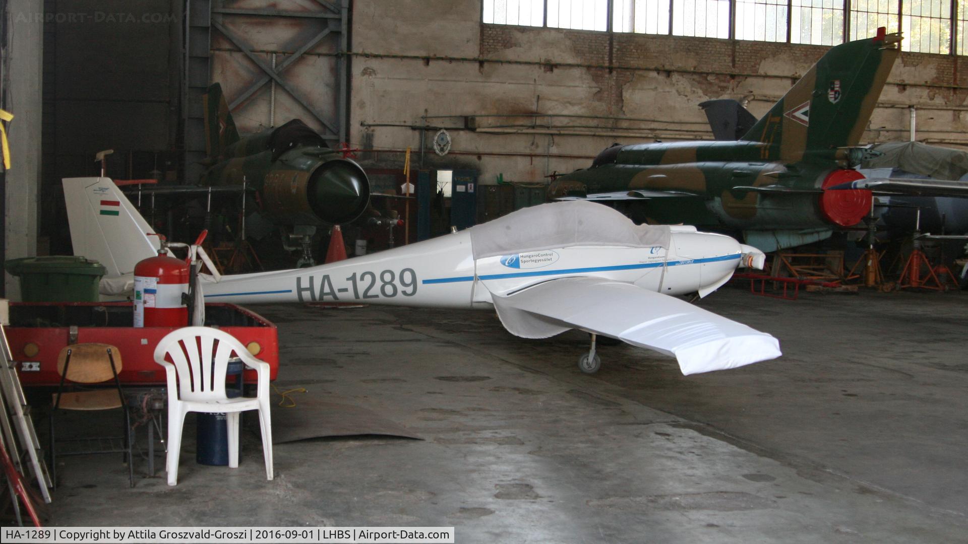 HA-1289, 1981 Scheibe SF-36A Dimona C/N 4101, Budaörs Airport, Hungary