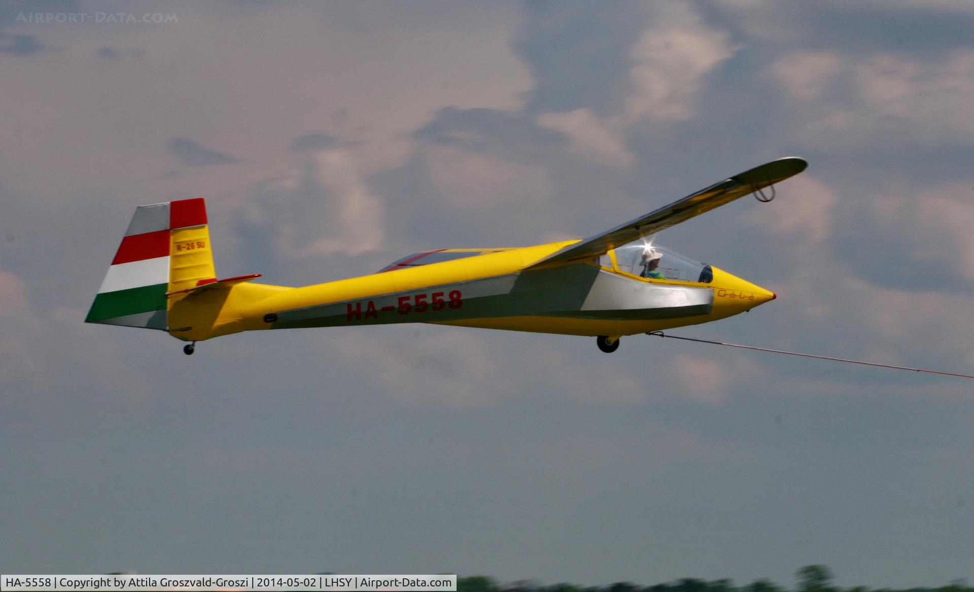 HA-5558, 1989 Rubik R-26SU Góbé 82 C/N AA800070, Szombathely Airport, Hungary - open day at the airport