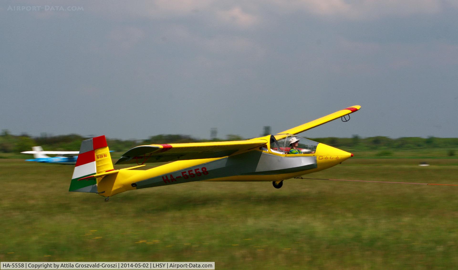 HA-5558, 1989 Rubik R-26SU Góbé 82 C/N AA800070, Szombathely Airport, Hungary - open day at the airport