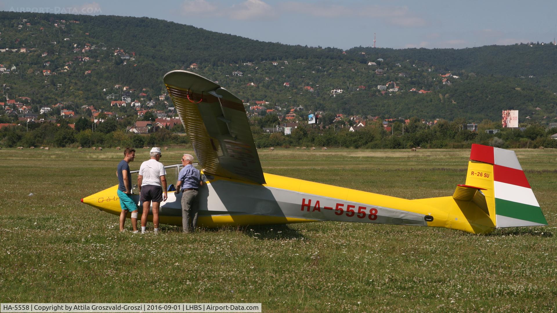 HA-5558, 1989 Rubik R-26SU Góbé 82 C/N AA800070, Budaörs Airport, Hungary