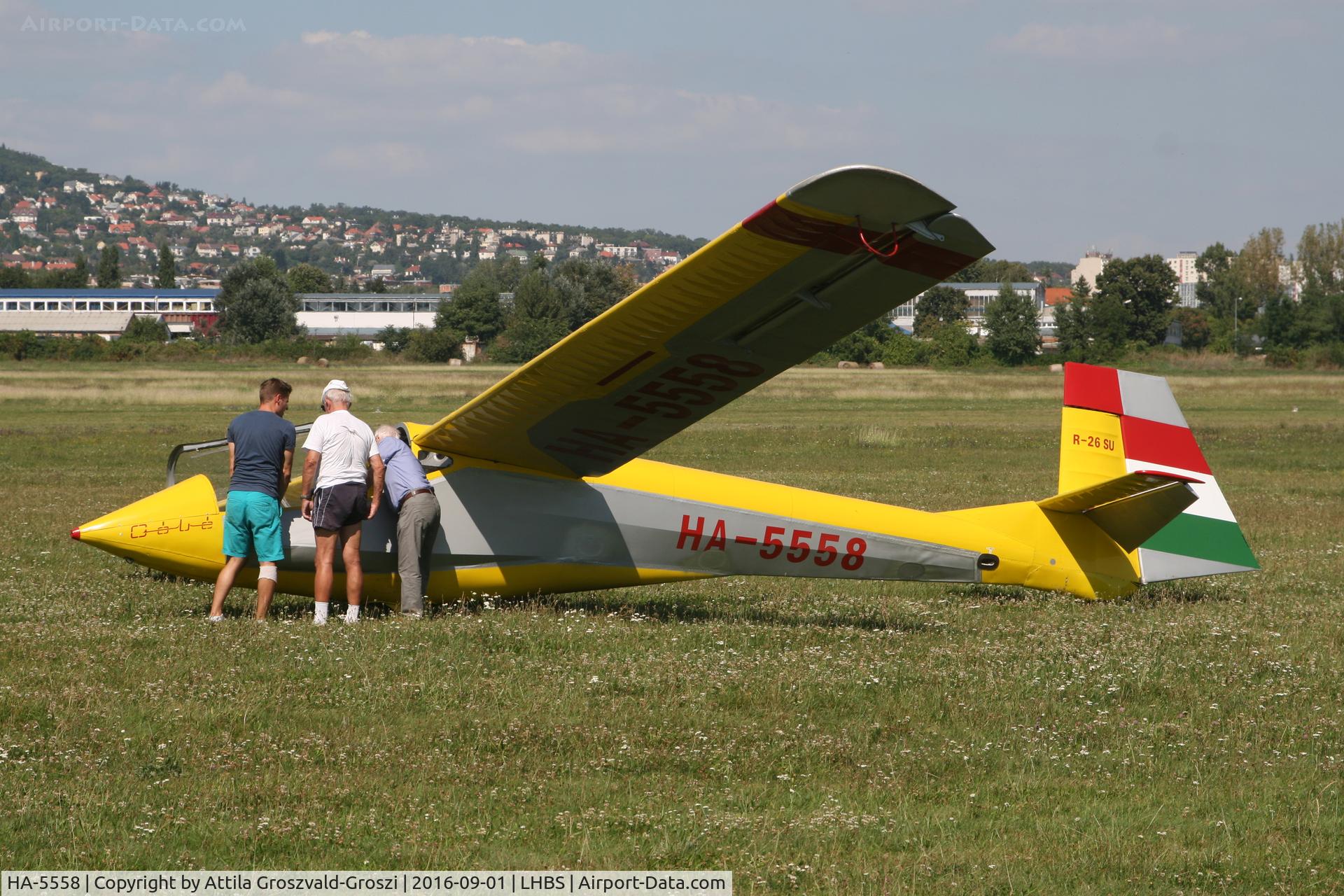 HA-5558, 1989 Rubik R-26SU Góbé 82 C/N AA800070, Budaörs Airport, Hungary
