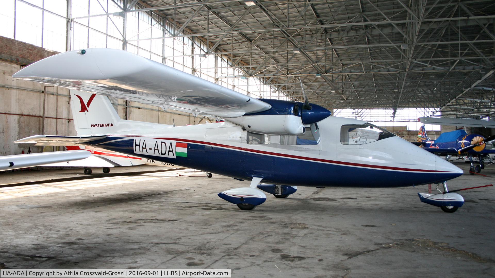 HA-ADA, 1974 Partenavia P-68B Victor C/N 19, Budaörs Airport, Hungary