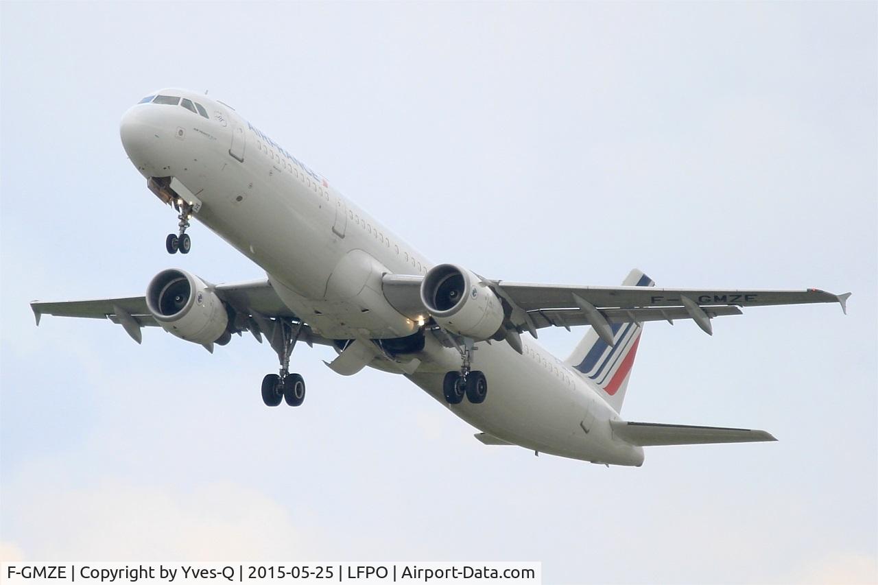 F-GMZE, 1995 Airbus A321-111 C/N 544, Airbus A321-111, Take off rwy 24, Paris-Orly Airport (LFPO-ORY)