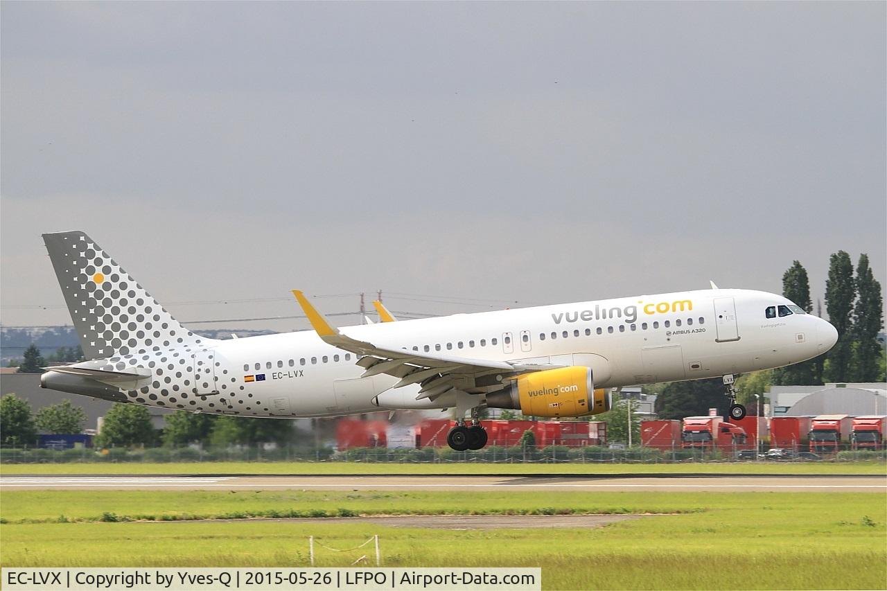 EC-LVX, 2013 Airbus A320-214 C/N 5673, Airbus A320-214, Landing rwy 06, Paris-Orly airport (LFPO-ORY)