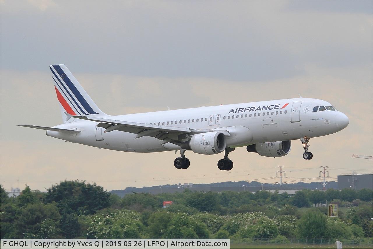 F-GHQL, 1991 Airbus A320-211 C/N 0239, Airbus A320-211, On final rwy 06, Paris-Orly airport (LFPO-ORY)
