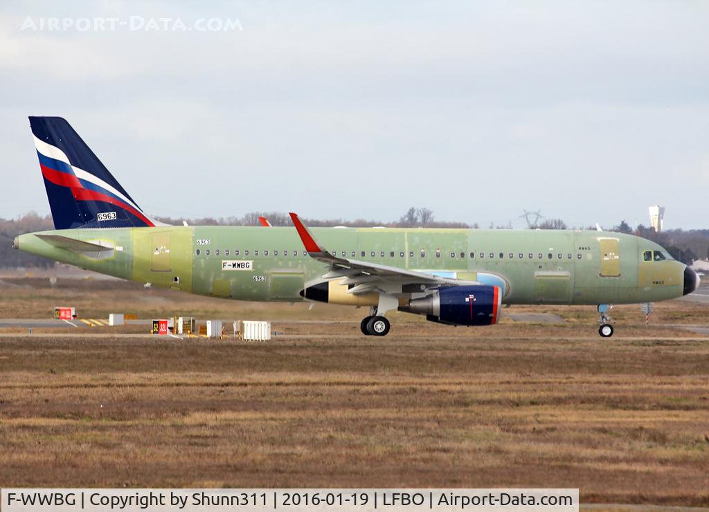 F-WWBG, 2016 Airbus A320-214 C/N 6963, C/n 6963 - For Aeroflot