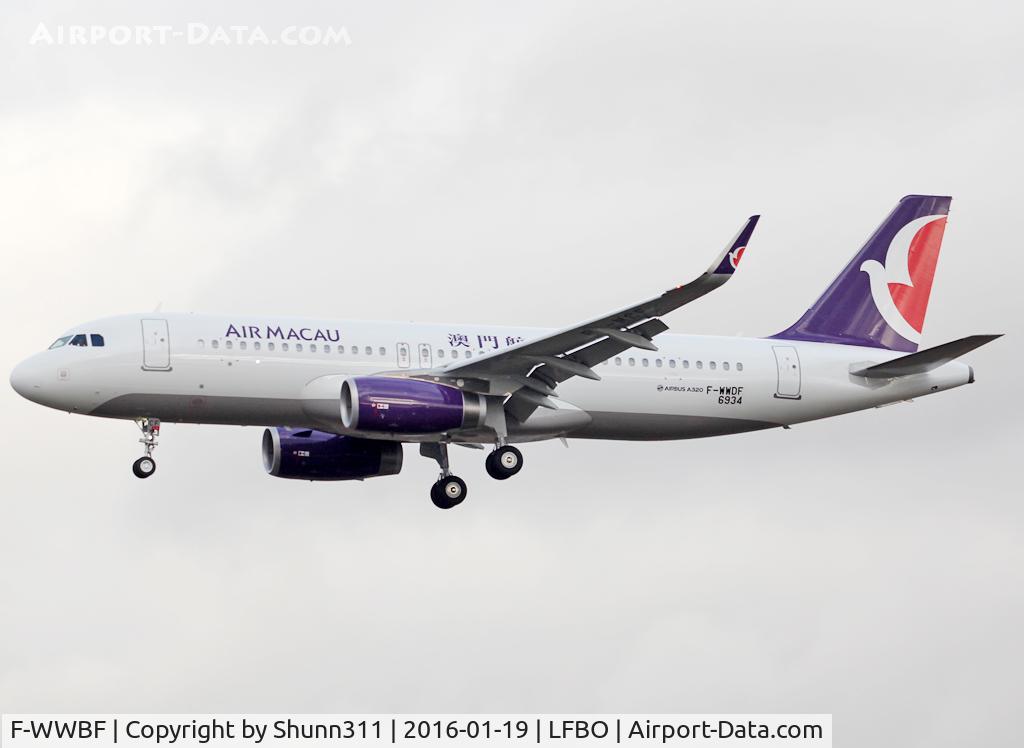 F-WWDF, 2015 Airbus A320-232 C/N 6934, C/n 6934 - To be B-MCF