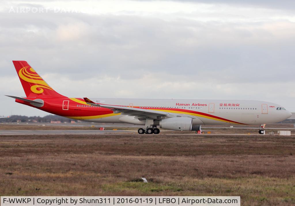 F-WWKP, 2016 Airbus A330-343 C/N 1703, C/n 1703 - To be B-8287