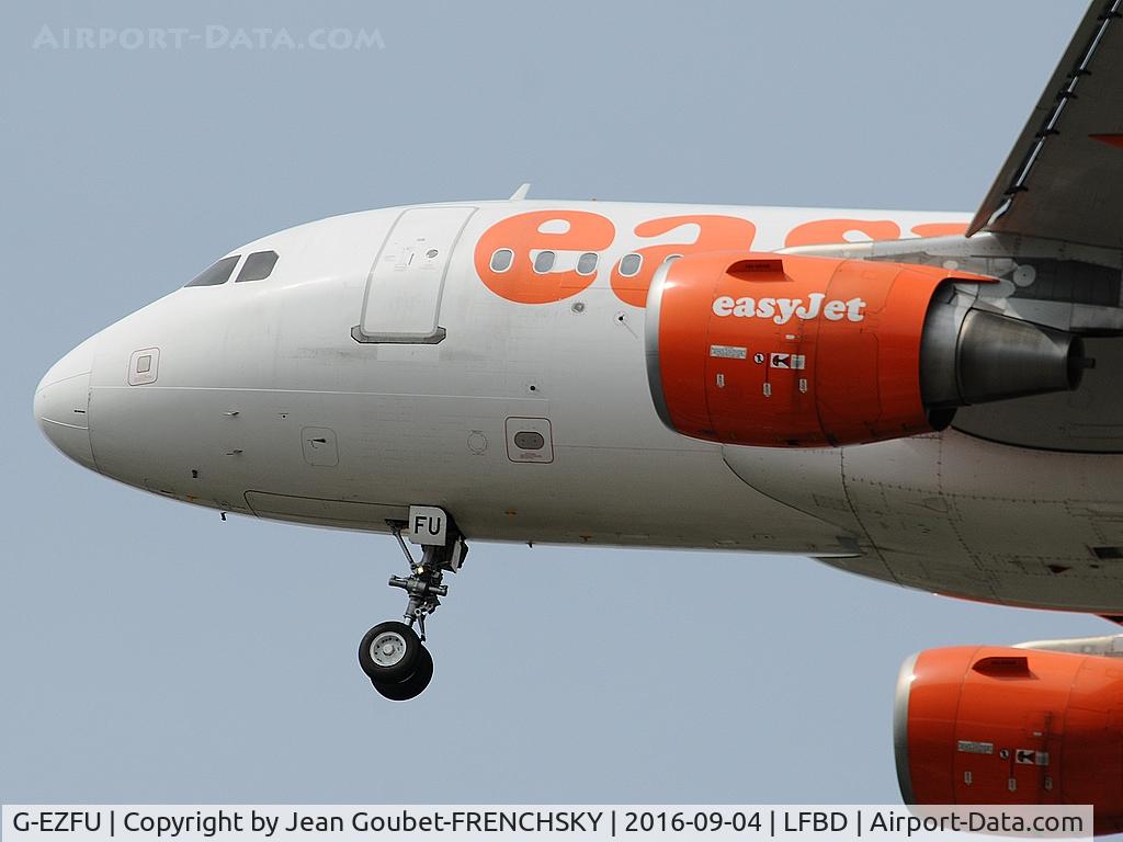 G-EZFU, 2010 Airbus A319-111 C/N 4313, U27637 from Lisbonne and Funchal landing runway 23