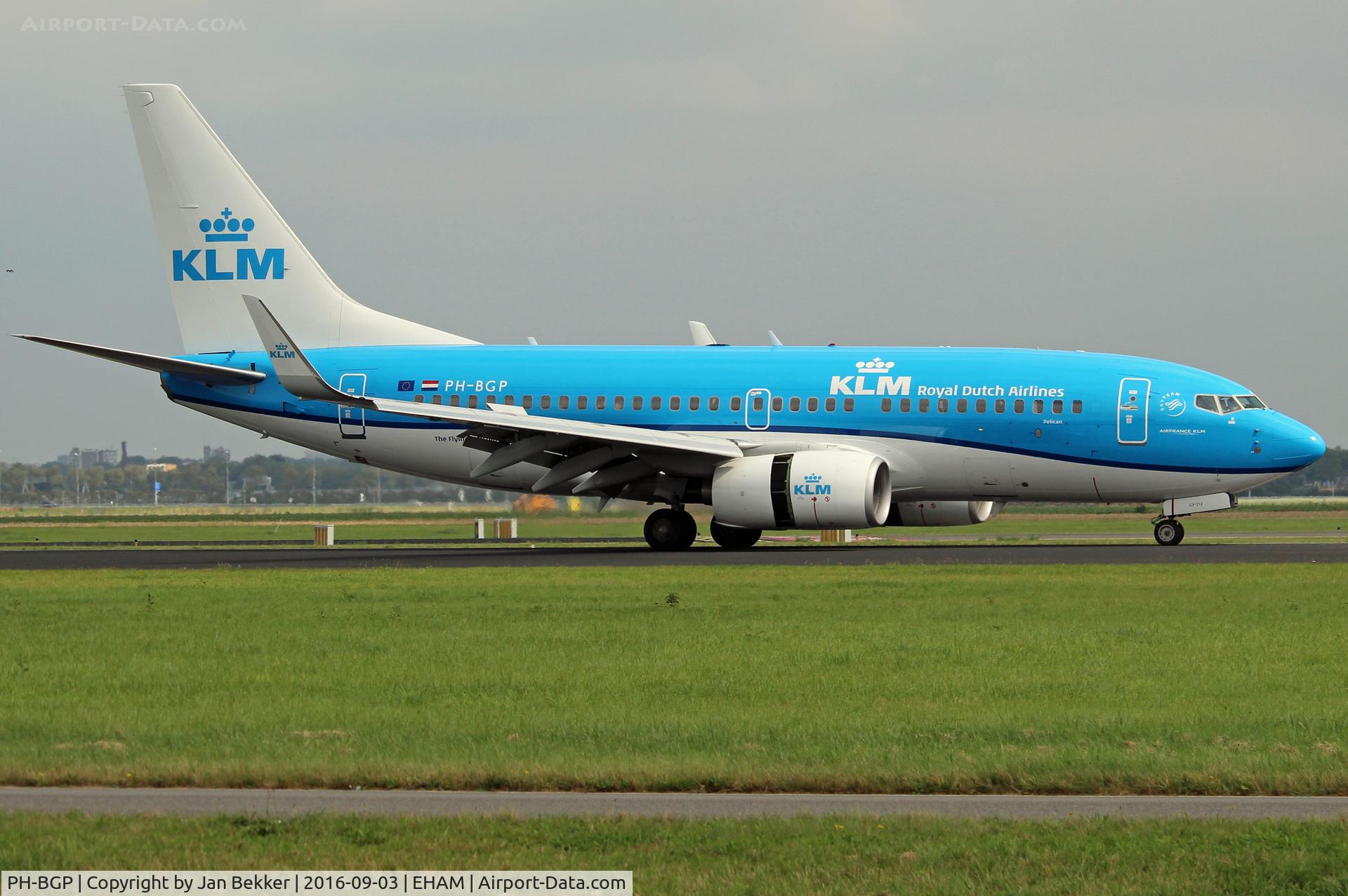 PH-BGP, 2011 Boeing 737-7K2 C/N 38127, Schiphol, Amsterdam