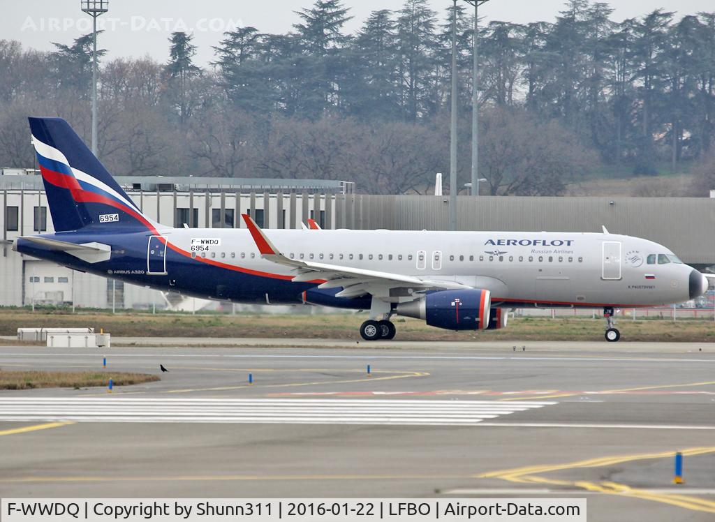F-WWDQ, 2016 Airbus A320-214 C/N 6954, C/n 6954 - To be VP-BJW
