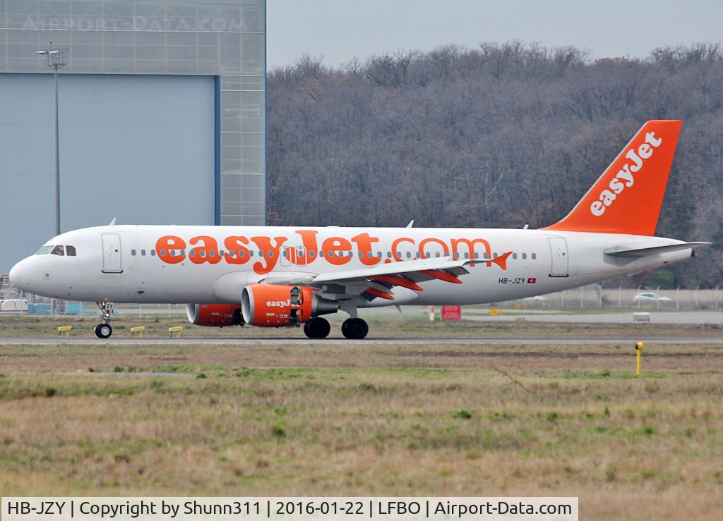 HB-JZY, 2010 Airbus A320-214 C/N 4196, Landing rwy 14R