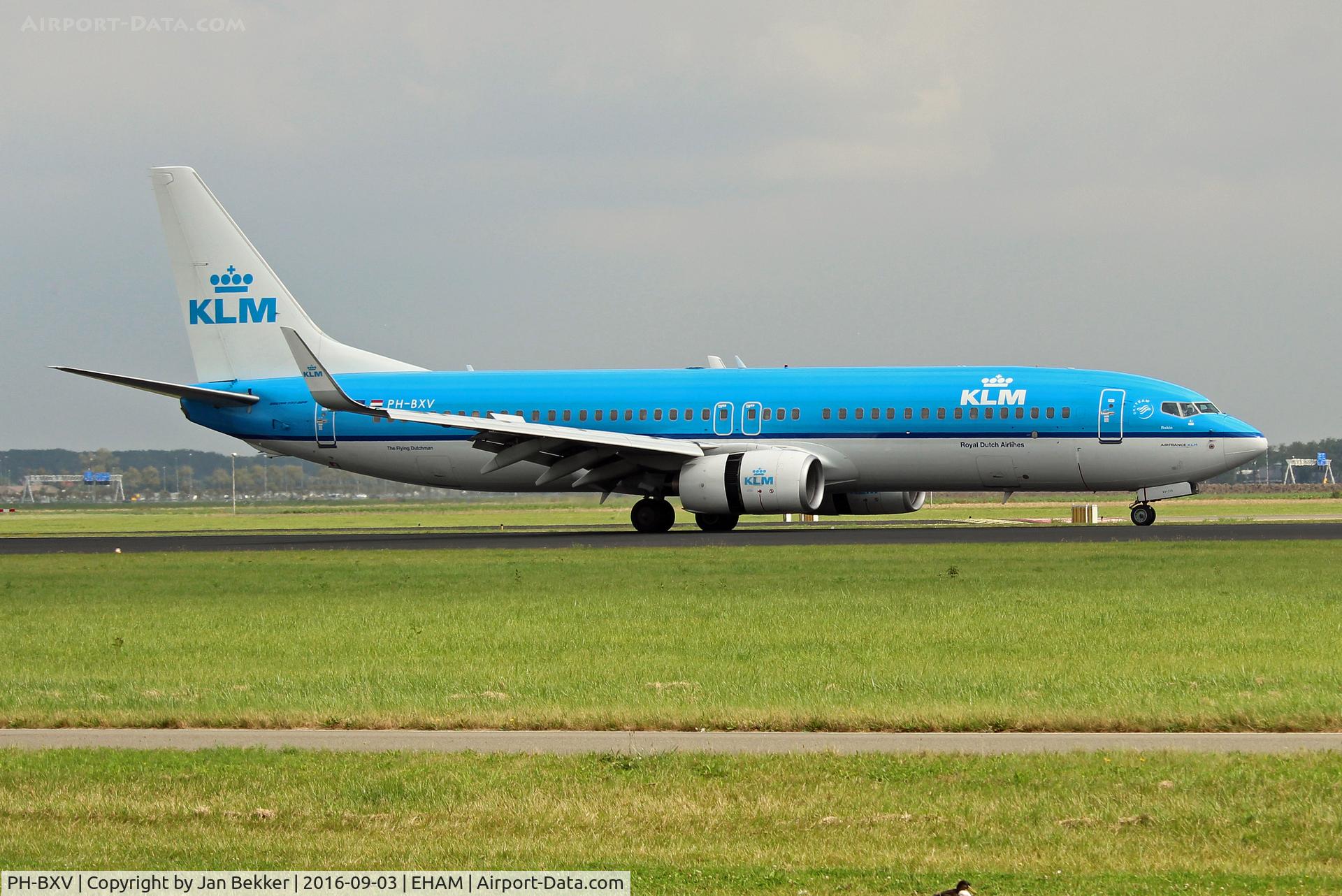 PH-BXV, 2007 Boeing 737-8K2 C/N 30370, Schiphol, Amsterdam