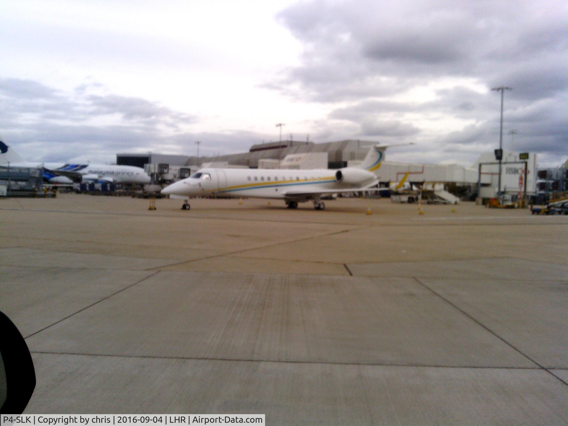 P4-SLK, 2011 Embraer EMB-135BJ Legacy 650 C/N 14501147, London T4