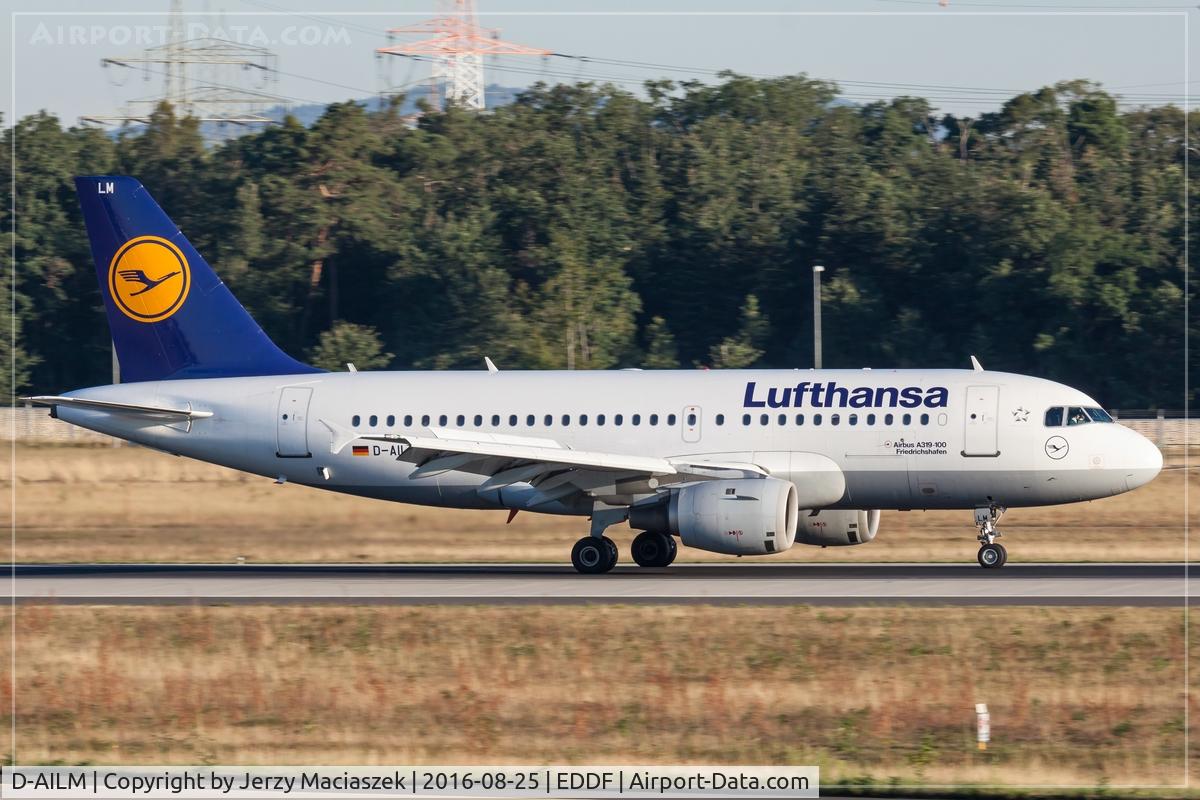 D-AILM, 1997 Airbus A319-114 C/N 694, Airbus A319-114