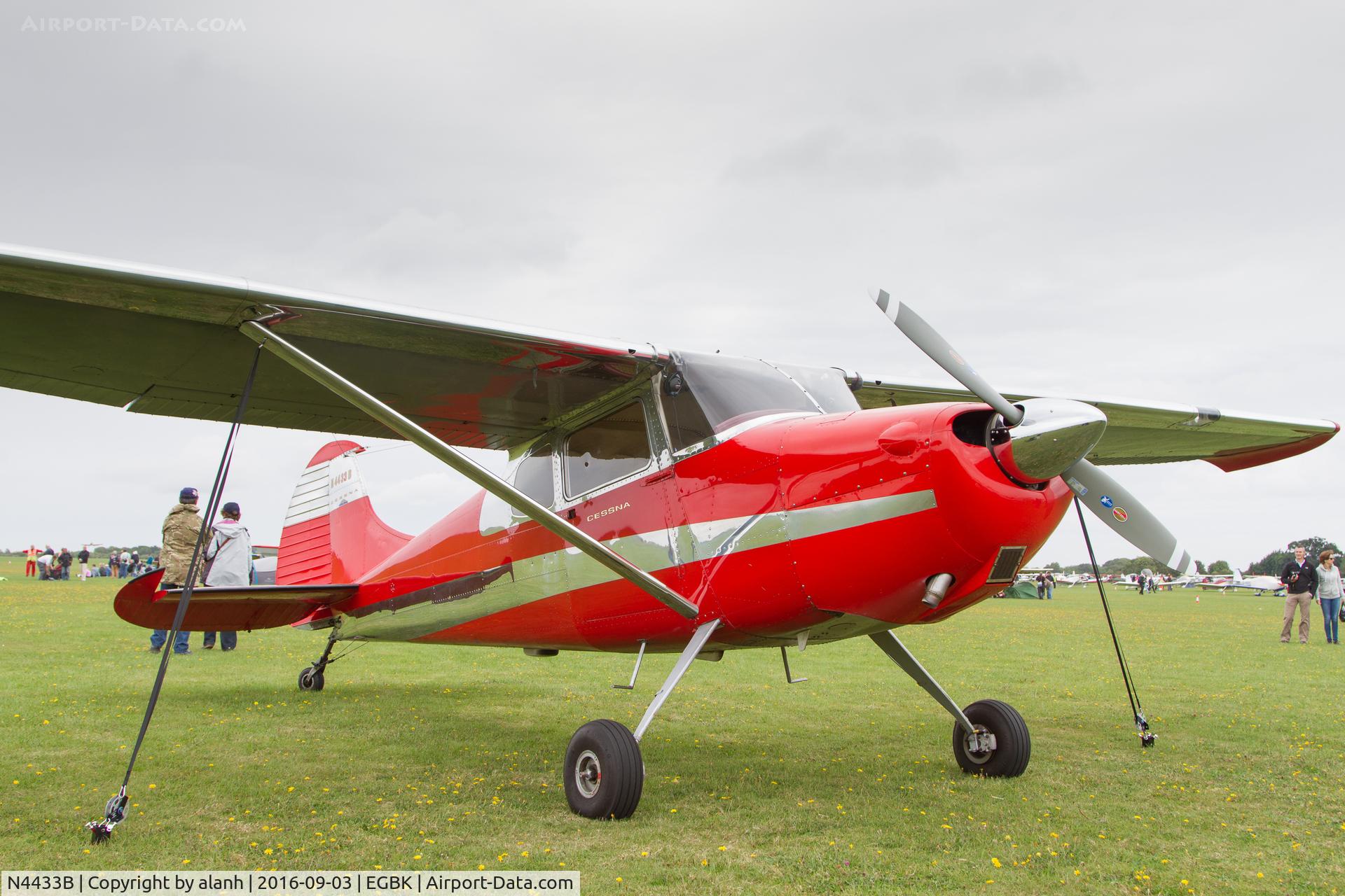 N4433B, 1955 Cessna 170B C/N 26777, Parked