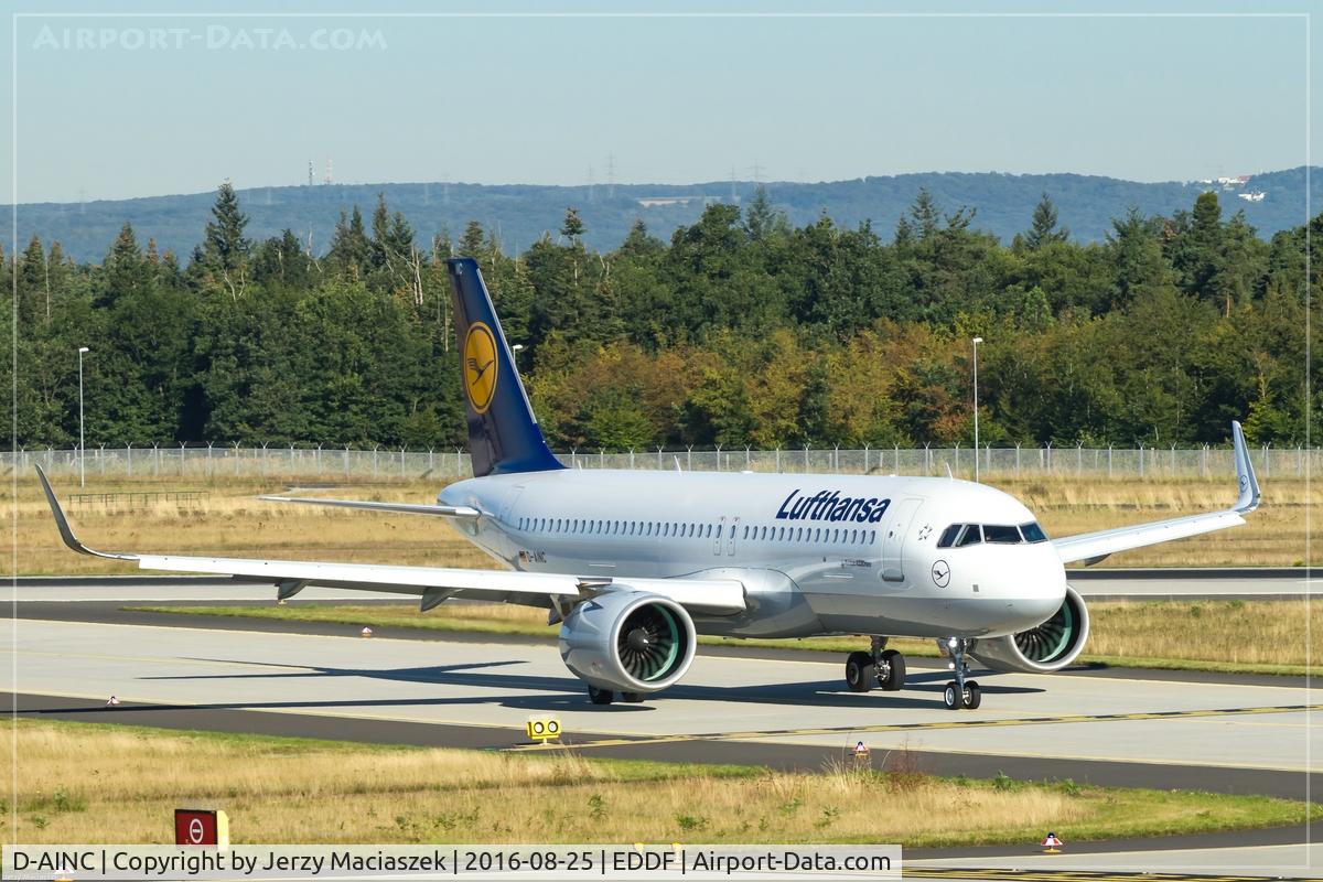 D-AINC, 2016 Airbus A320-271NEO C/N 6920, Airbus A320 Neo