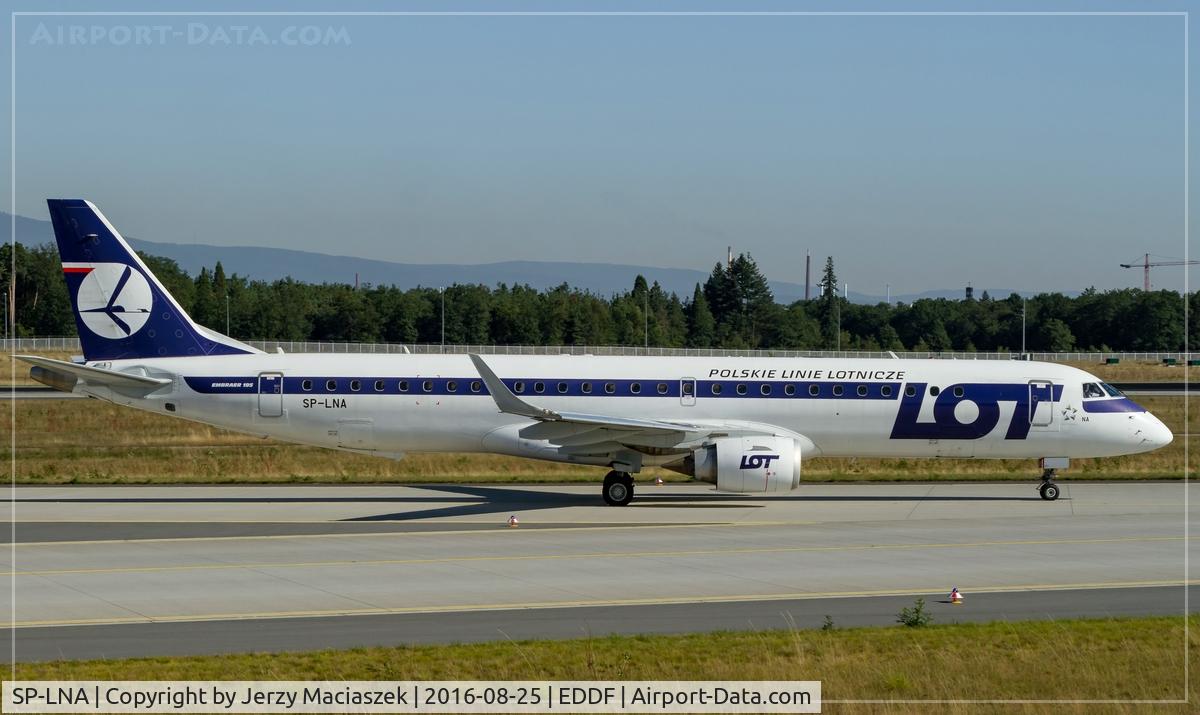 SP-LNA, 2011 Embraer 195LR (ERJ-190-200LR) C/N 19000415, Embraer ERJ-190-200LR 195LR