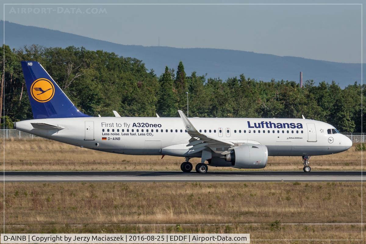 D-AINB, 2016 Airbus A320-271N C/N 6864, Airbus A320-271NEO