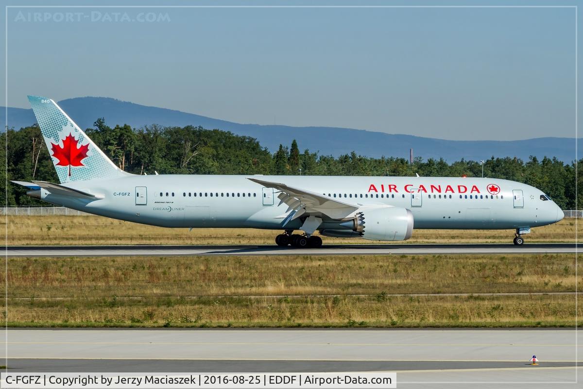 C-FGFZ, 2016 Boeing 787-9 Dreamliner C/N 37172, Boeing 787-9,