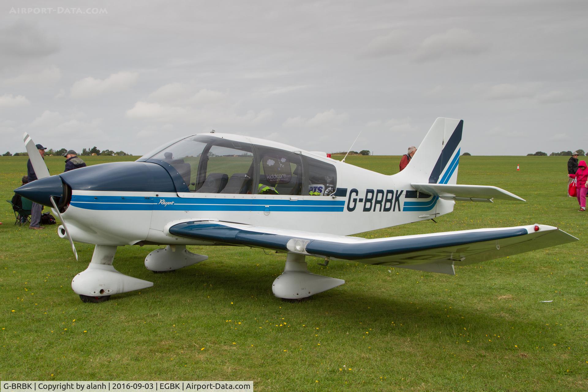 G-BRBK, 1989 Robin DR-400-180 Regent Regent C/N 1915, Parked