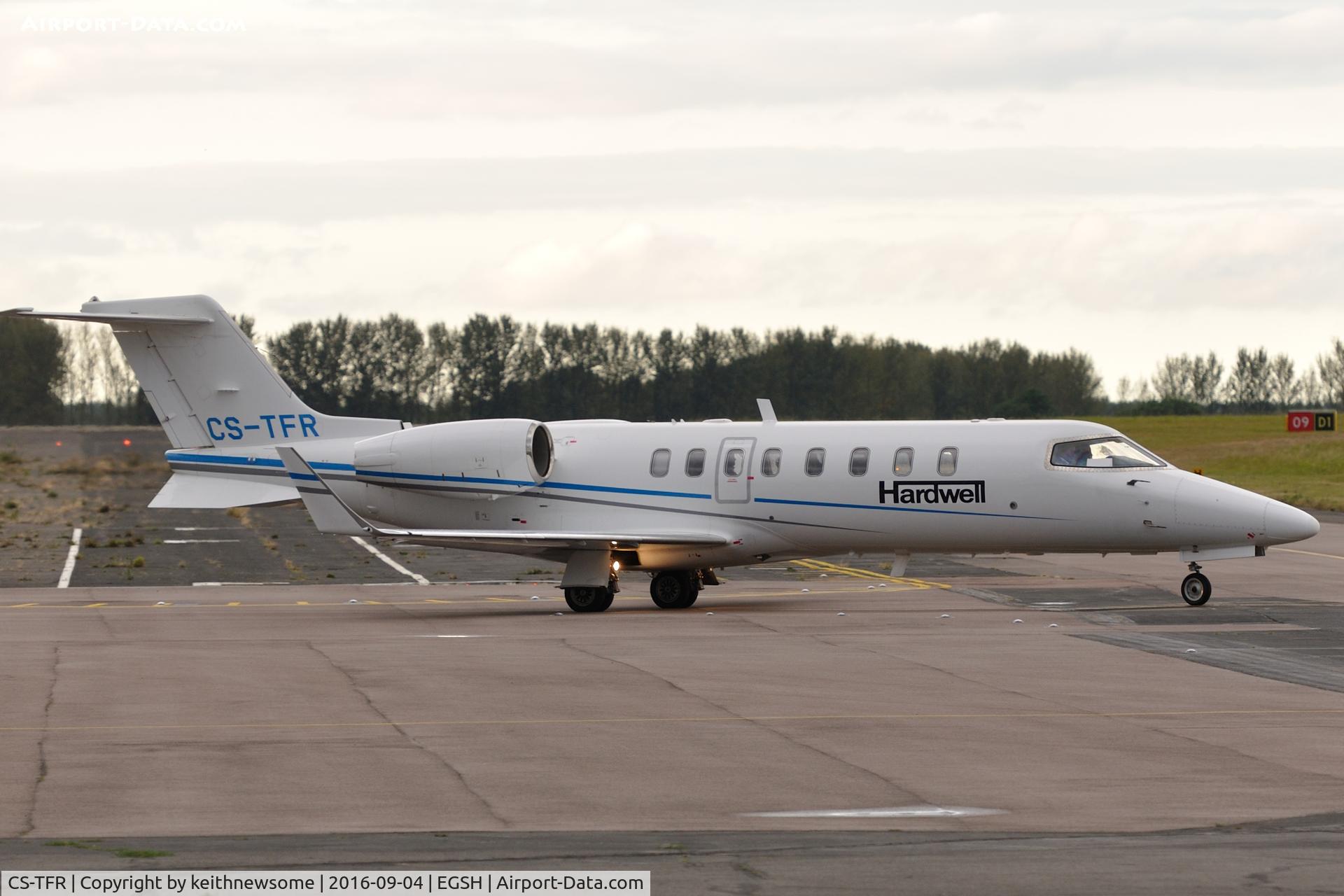 CS-TFR, 2008 Learjet 45 C/N 45-375, Nice Visitor.