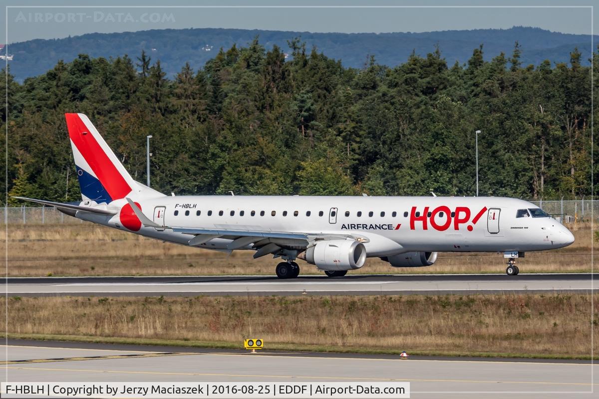 F-HBLH, 2009 Embraer 190LR (ERJ-190-100LR) C/N 19000266, ERJ-190-100LR 190LR