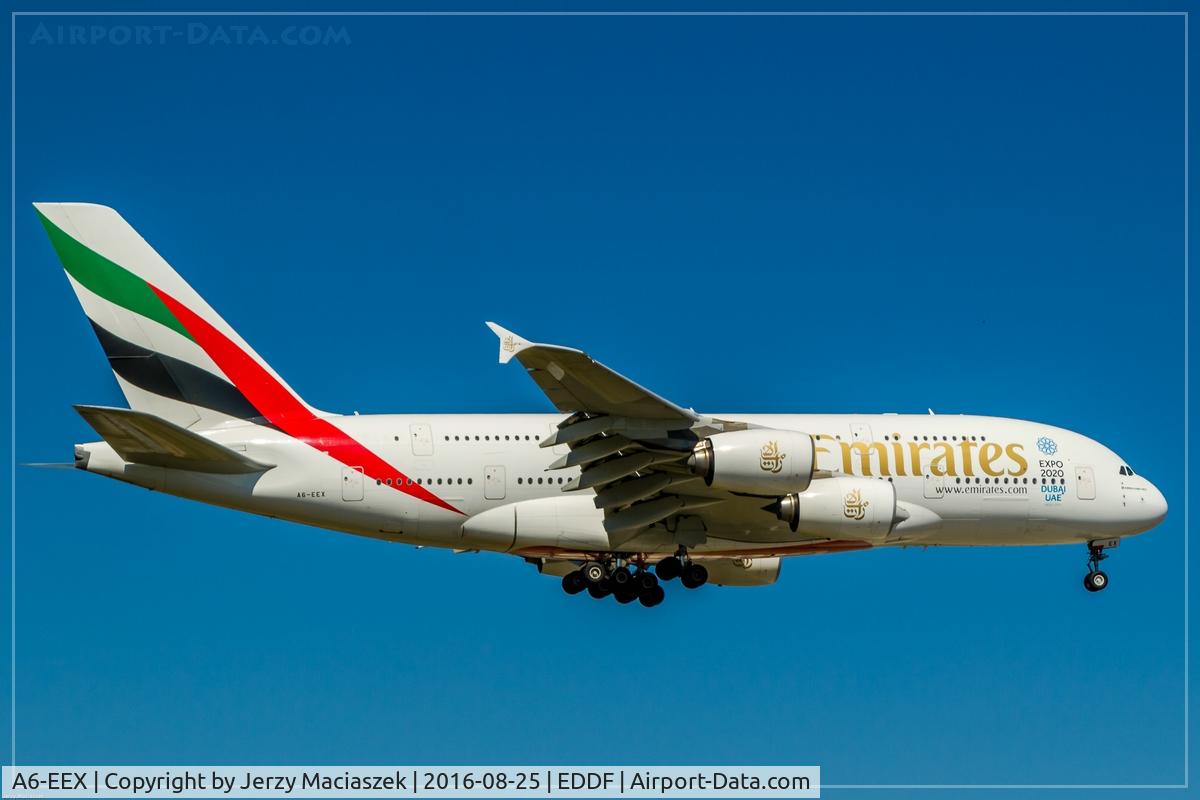 A6-EEX, 2014 Airbus A380-861 C/N 154, Airbus A380-861,
