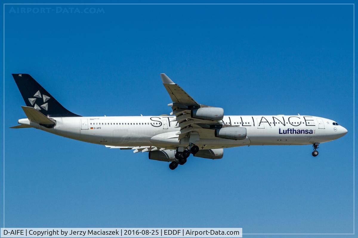D-AIFE, 2001 Airbus A340-313X C/N 434, Airbus A340-313X