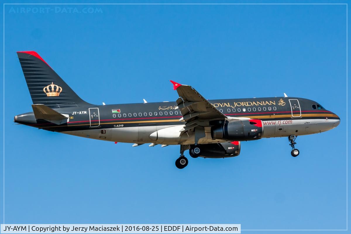 JY-AYM, 2008 Airbus A319-132 C/N 3685, Airbus A319-132