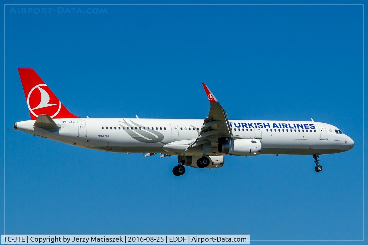 TC-JTE, 2015 Airbus A321-231 C/N 6869, Airbus A321-231
