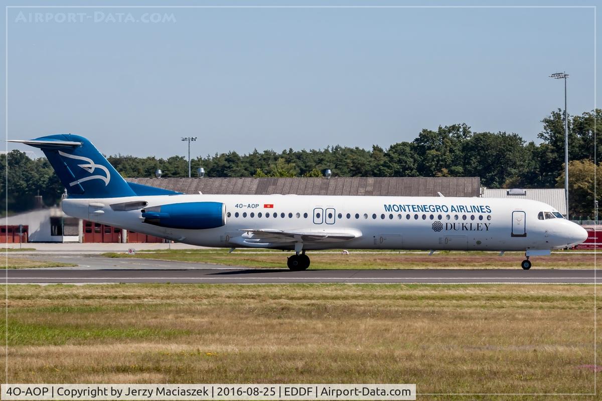 4O-AOP, 1991 Fokker 100 (F-28-0100) C/N 11332, Fokker 100 (F-28-0100)