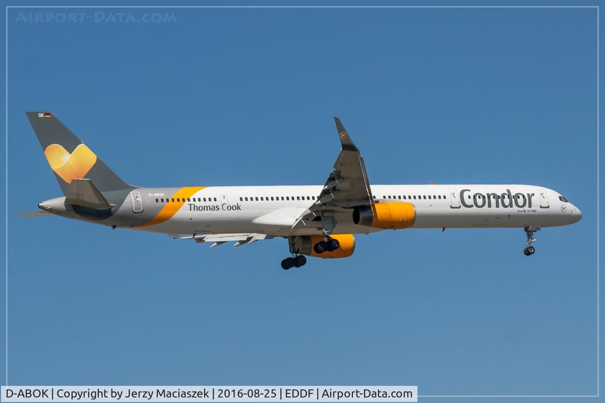 D-ABOK, 2000 Boeing 757-330 C/N 29020, Boeing 757-330,