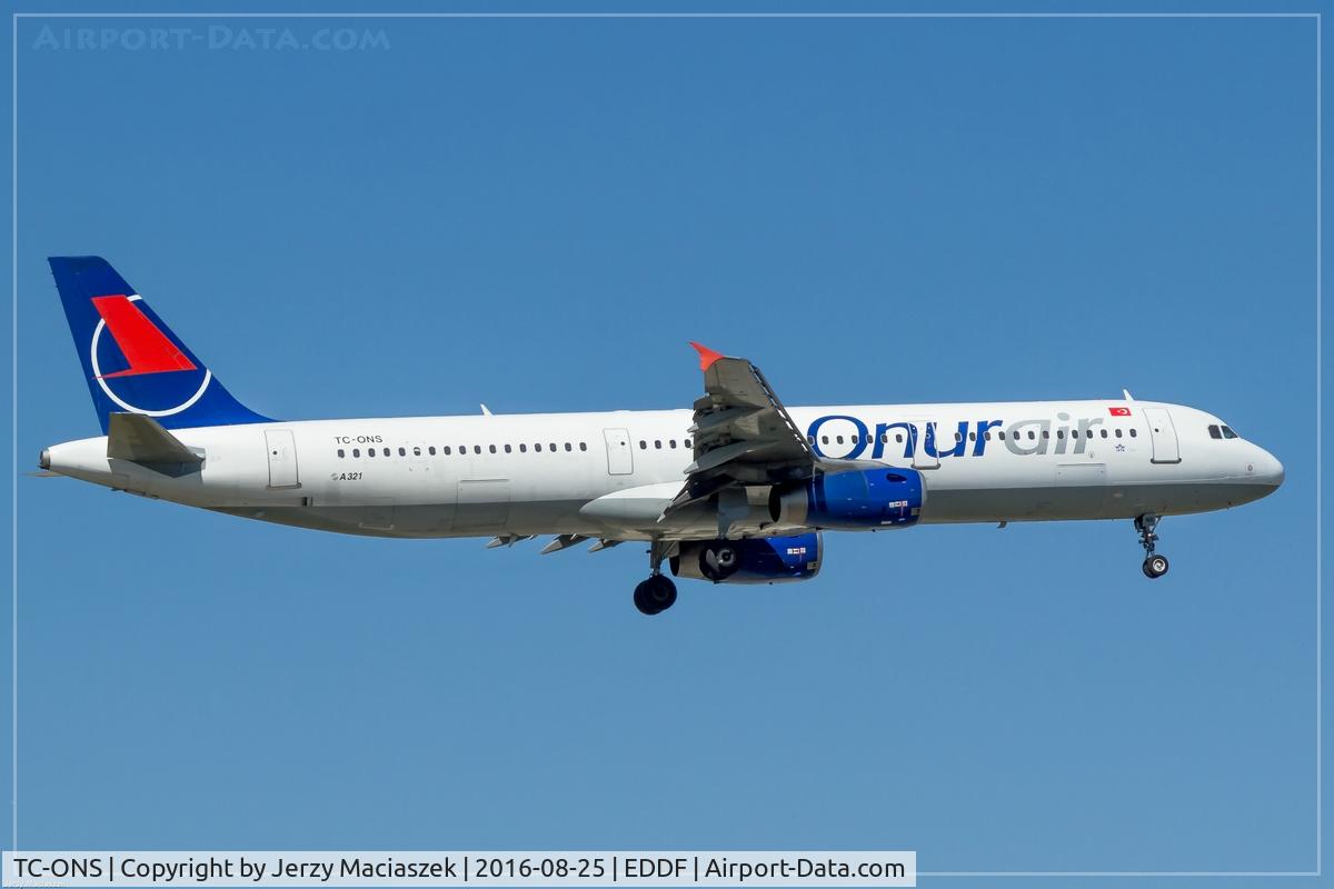 TC-ONS, 1993 Airbus A321-131 C/N 364, Airbus A321-131