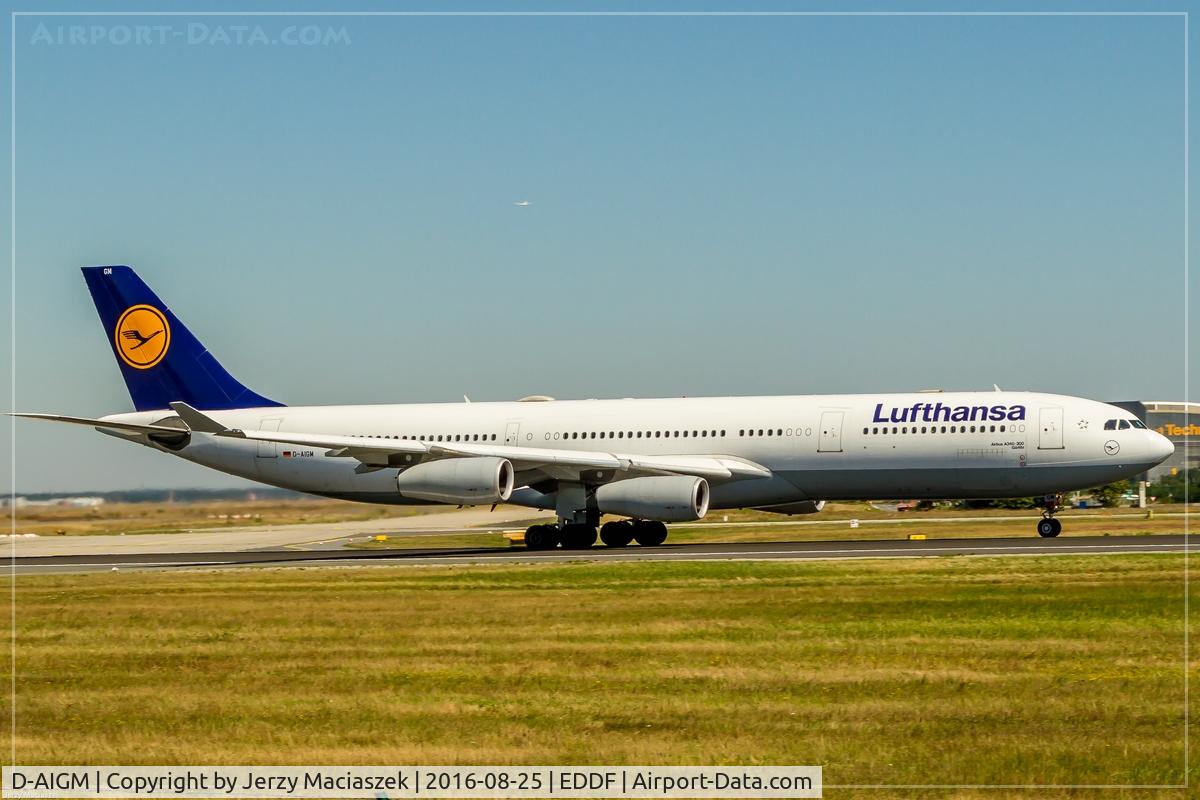 D-AIGM, 1997 Airbus A340-313 C/N 158, Airbus A340-313,
