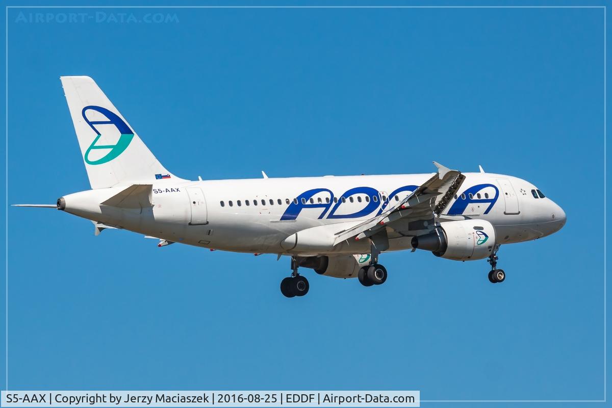 S5-AAX, 1999 Airbus A319-111 C/N 1000, Airbus A319-111,