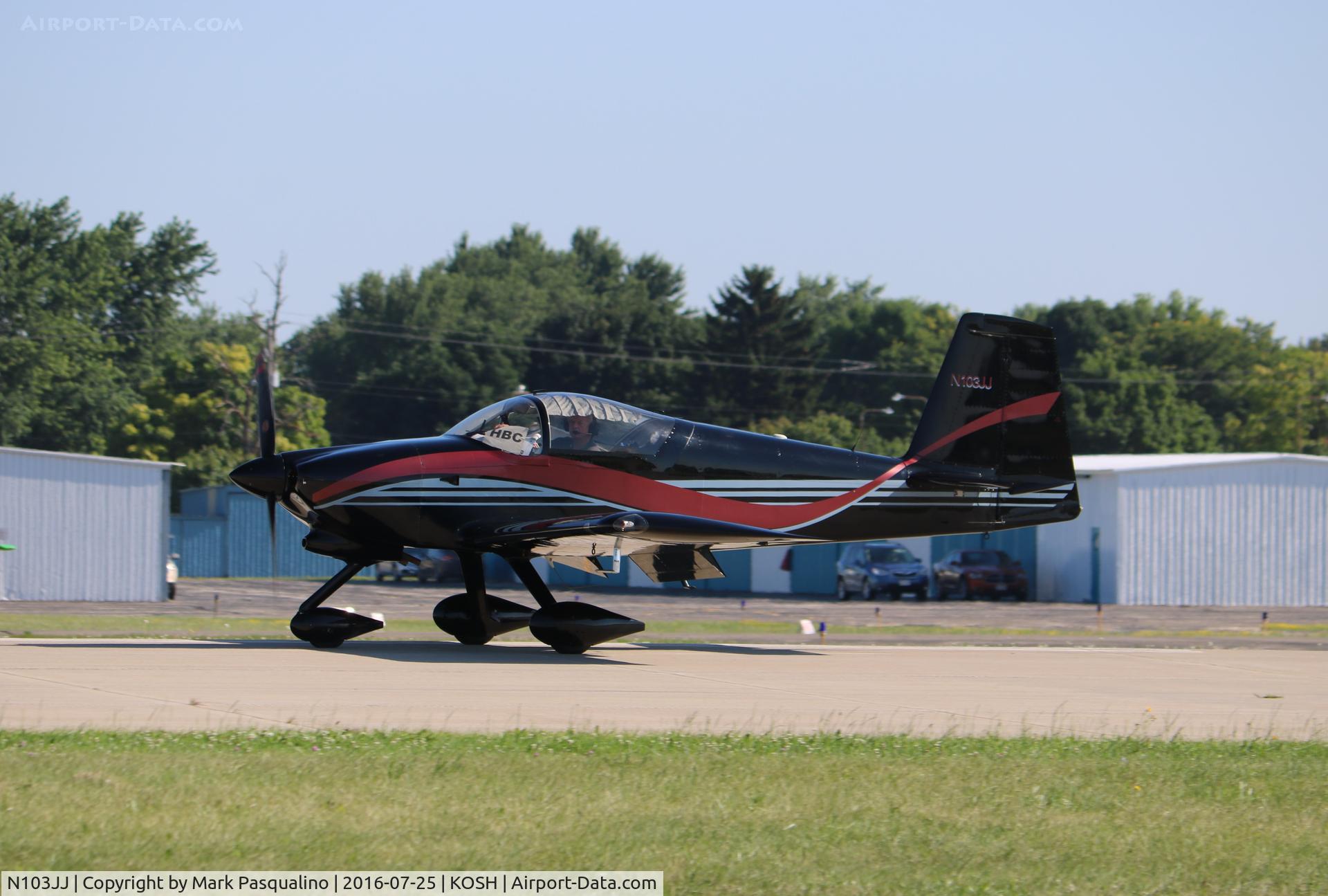 N103JJ, 2003 Vans RV-7A C/N 71610, Vans RV-7A