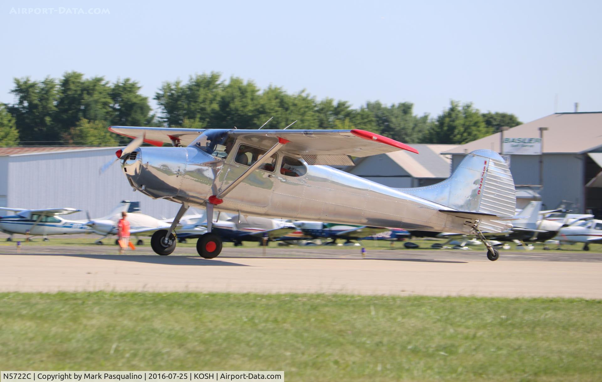 N5722C, 1950 Cessna 170A C/N 19676, Cessna 170A