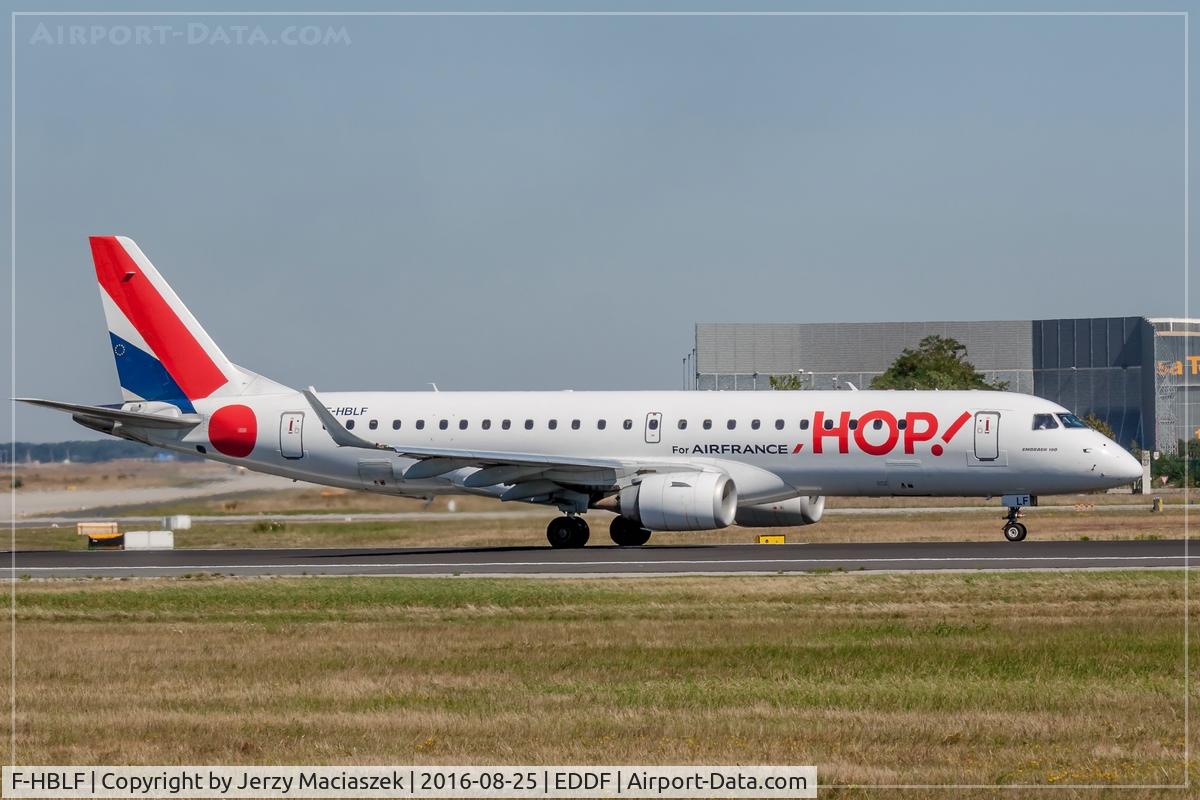 F-HBLF, 2008 Embraer 190AR (ERJ-190-100IGW) C/N 19000158, ERJ-190-100 IGW 190AR,