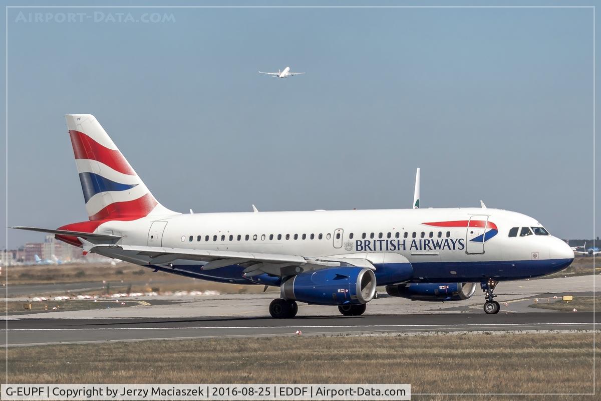 G-EUPF, 2000 Airbus A319-131 C/N 1197, A319-131