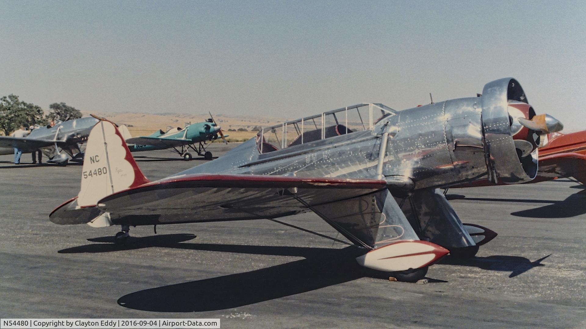 N54480, 1942 Ryan Aeronautical ST3KR C/N 1941, Ryan PT-22 picture taken in 1986 in California.