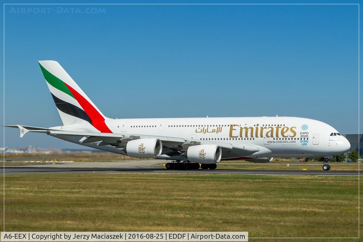 A6-EEX, 2014 Airbus A380-861 C/N 154, Airbus A380-861