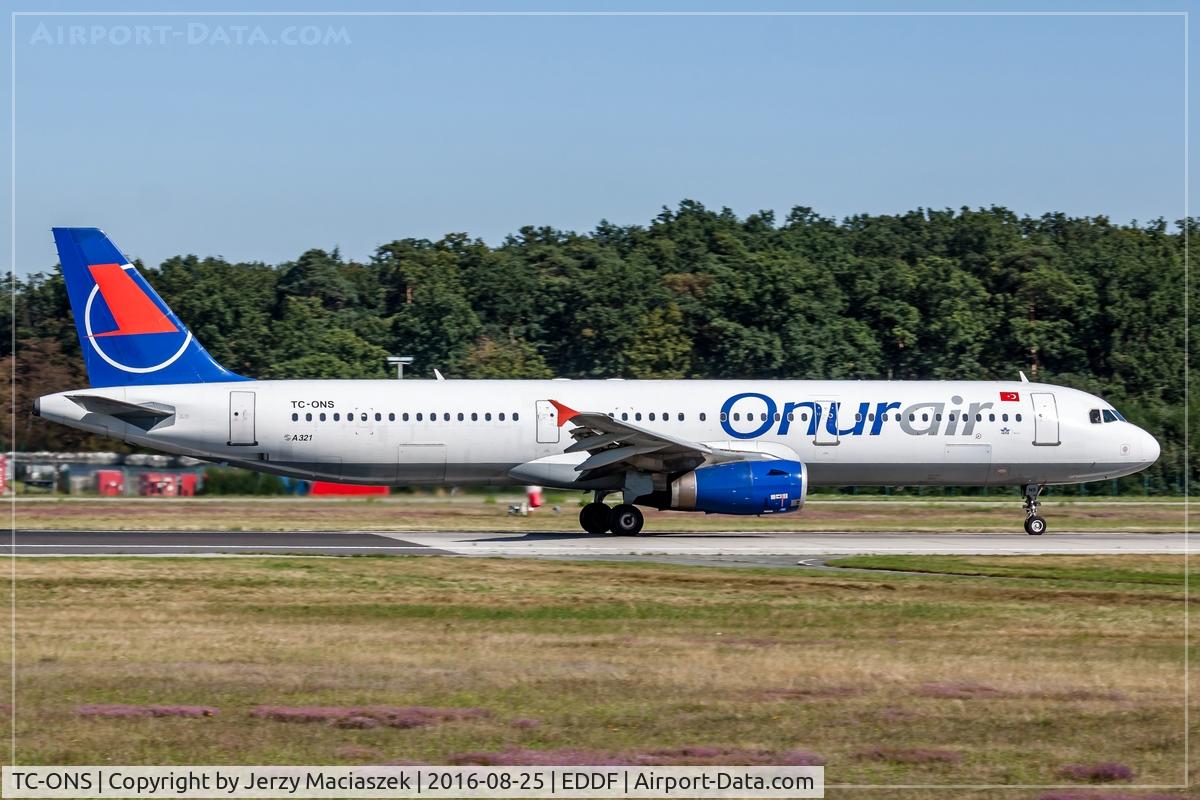 TC-ONS, 1993 Airbus A321-131 C/N 364, Airbus A321-131
