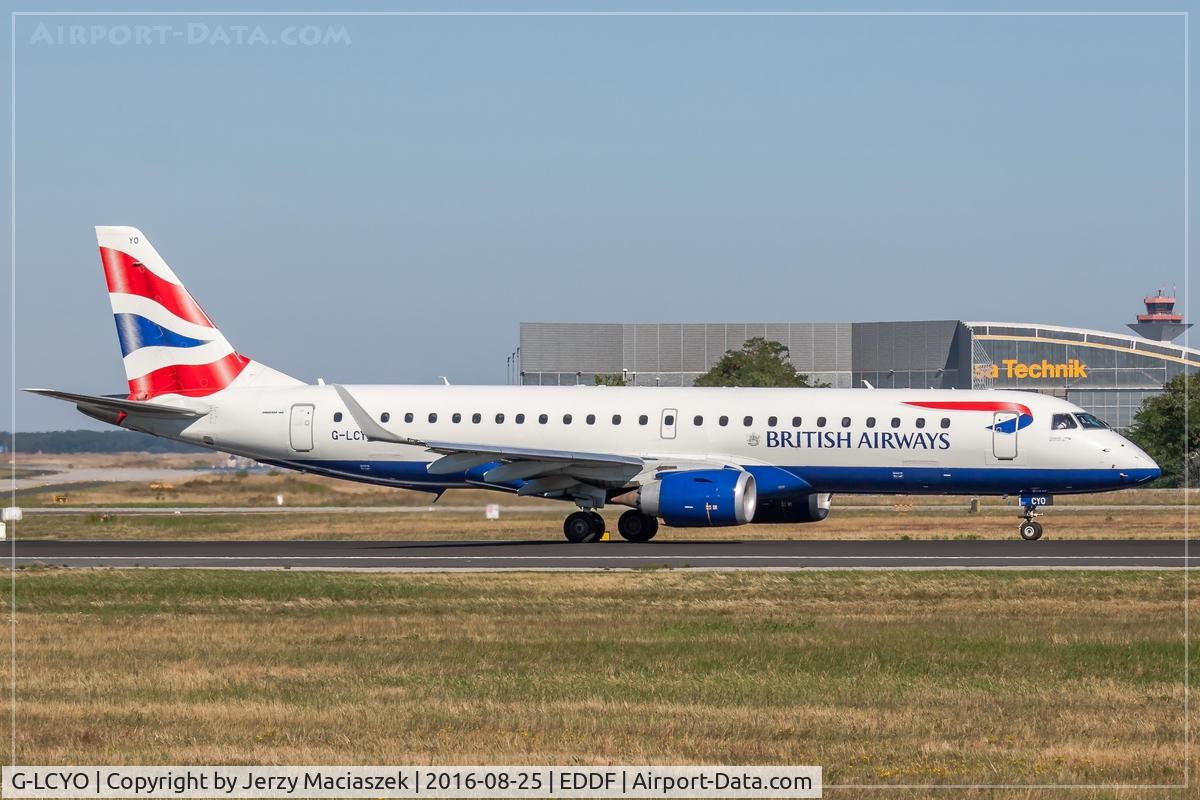 G-LCYO, 2011 Embraer 190SR (ERJ-190-100SR) C/N 19000430, ERJ-190SR (ERJ-190-100 SR