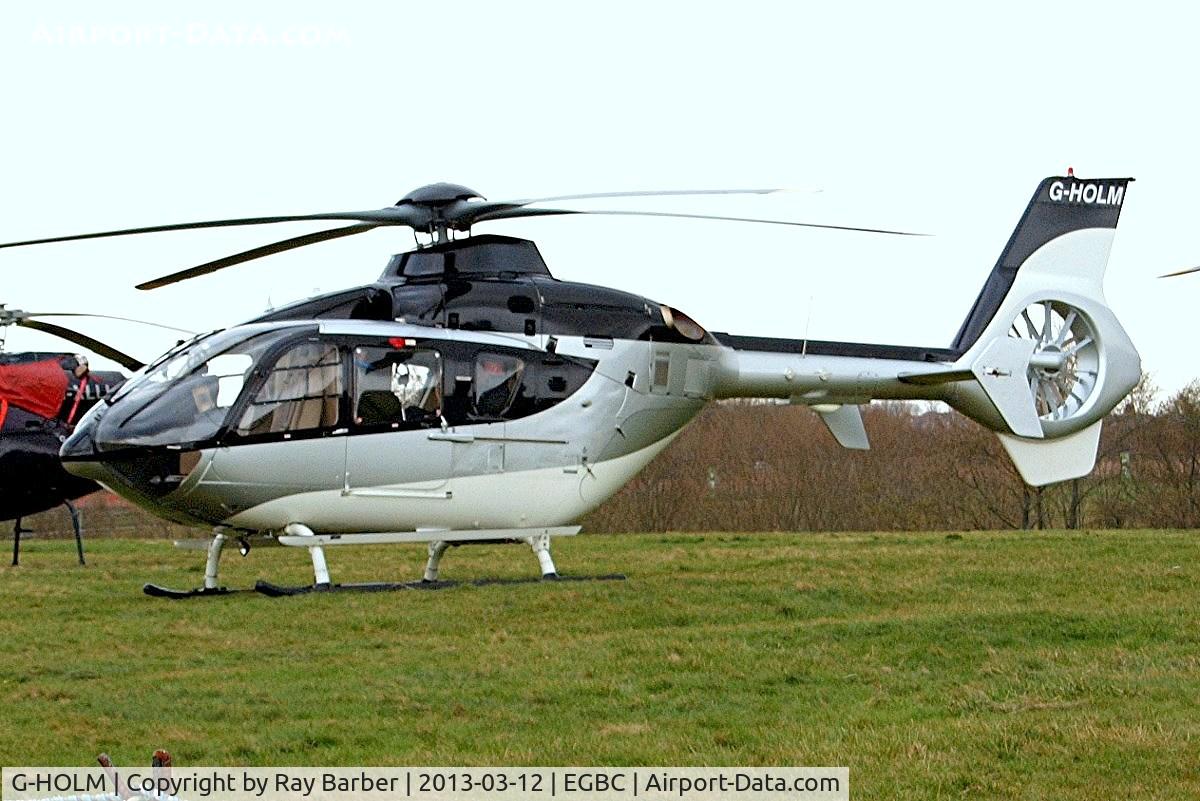 G-HOLM, 2007 Eurocopter EC-135T-2+ C/N 0574, Eurocopter EC.135T2+ [0574] Cheltenham Racecourse~G 12/03/2013