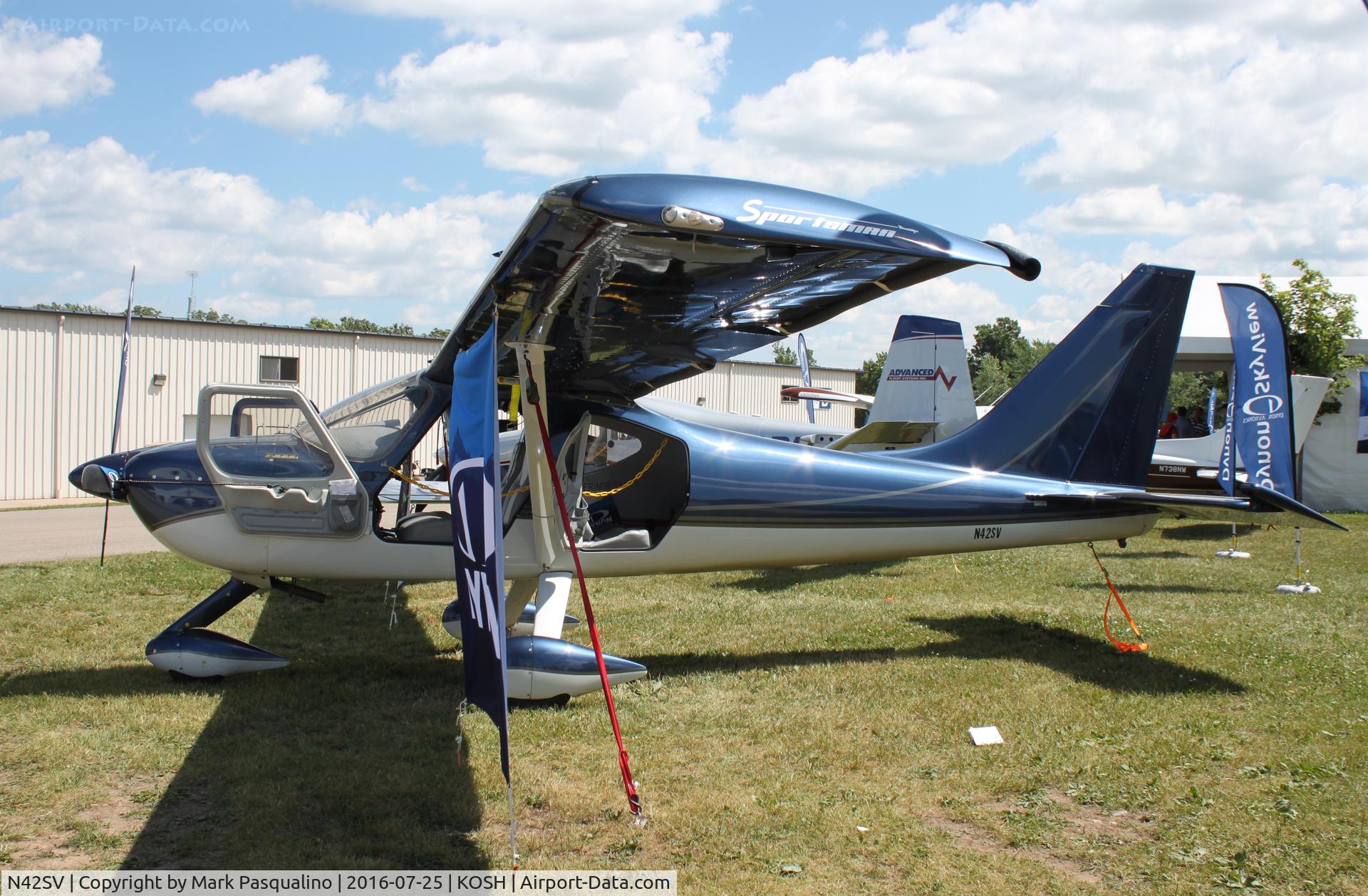 N42SV, 2013 Glasair GS-2 Sportsman C/N 7387, GS-S Sportsman