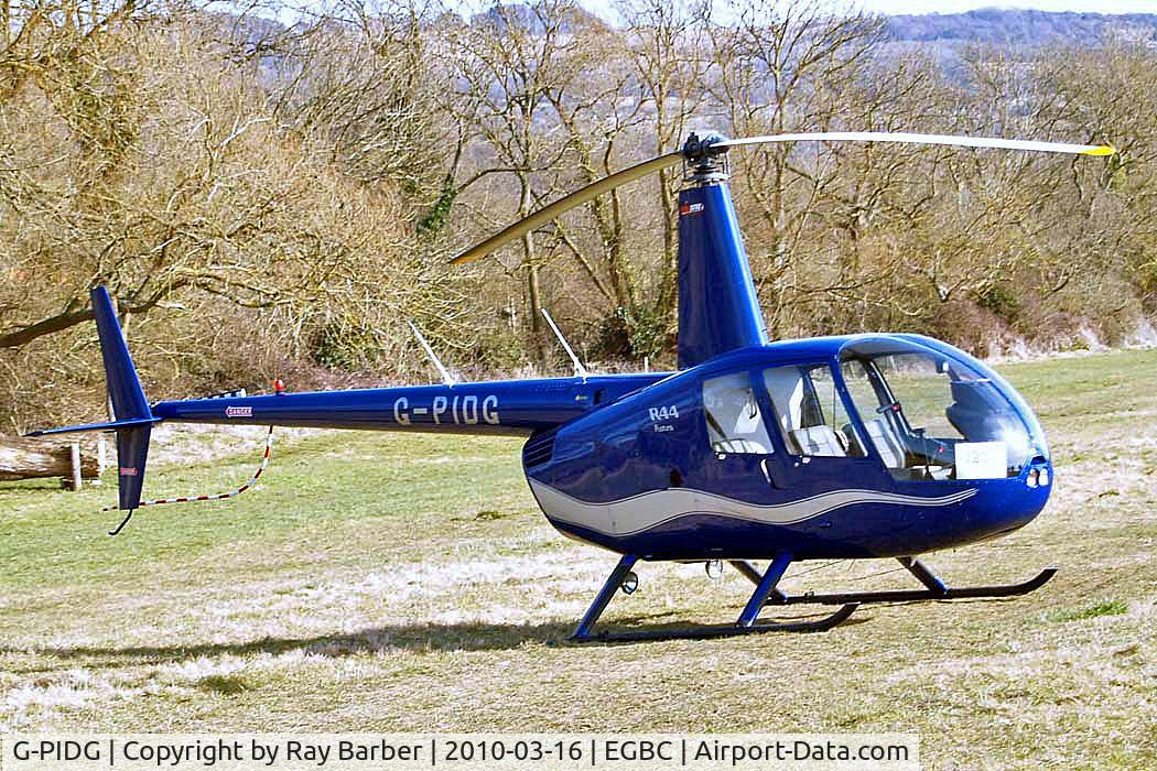 G-PIDG, 1999 Robinson R44 Astro C/N 0678, Robinson R-44 Astro [0678] Cheltenham Racecourse~G 16/03/2010