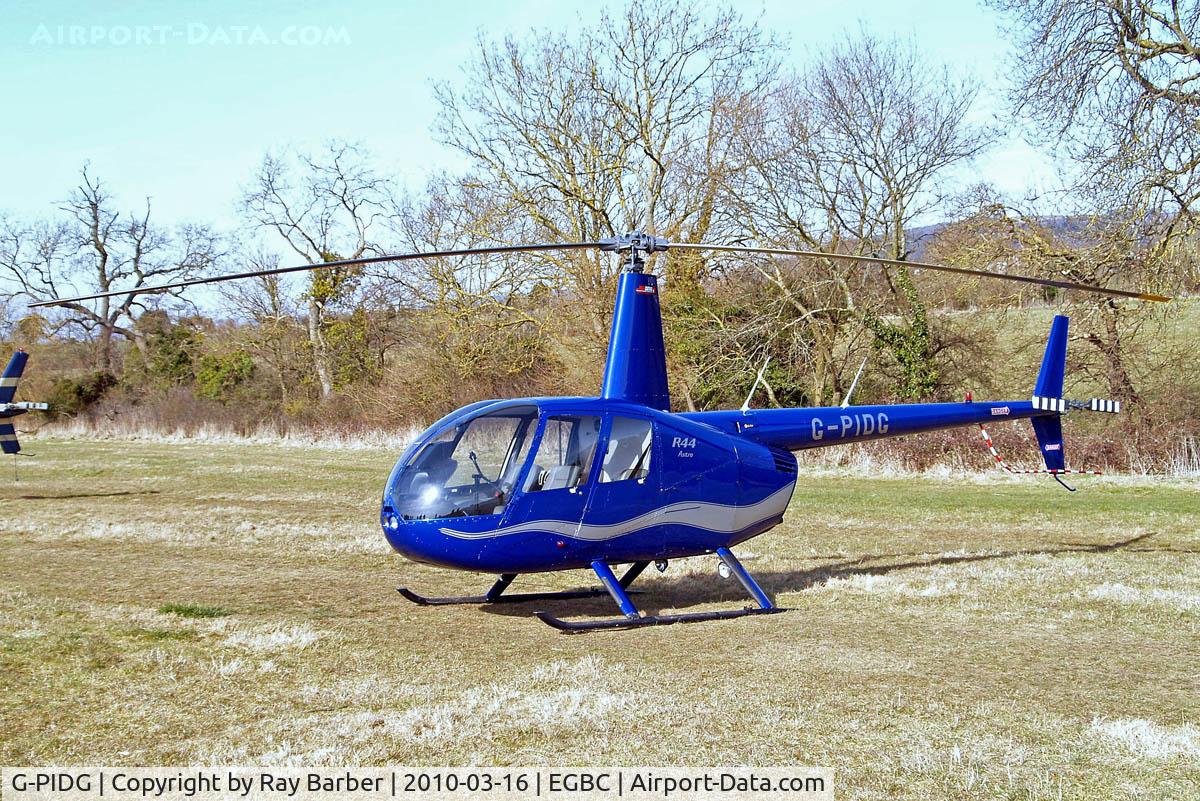 G-PIDG, 1999 Robinson R44 Astro C/N 0678, Robinson R-44 Astro [0678] Cheltenham Racecourse~G 16/03/2010