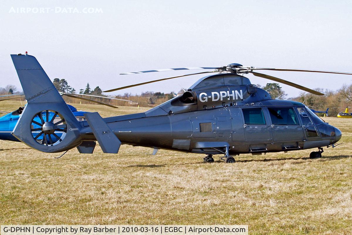 G-DPHN, 1988 Aerospatiale SA-365N-1 Dauphin 2 C/N 6307, Aerospatiale SA.365N1 Dauphin 2 [6307] (Atlantic Air Ltd) Cheltenham Racecourse~G 16/03/2010